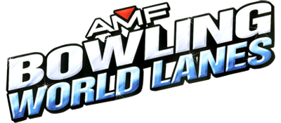 AMF Bowling World Lanes title screen for Wii